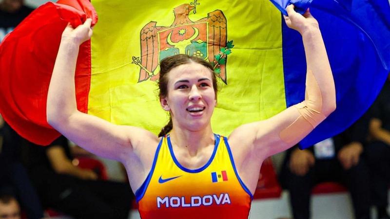  Irina Rîngaci, triplă campioană europeană la lupte: A cucerit medalia de aur la competiția din Baku