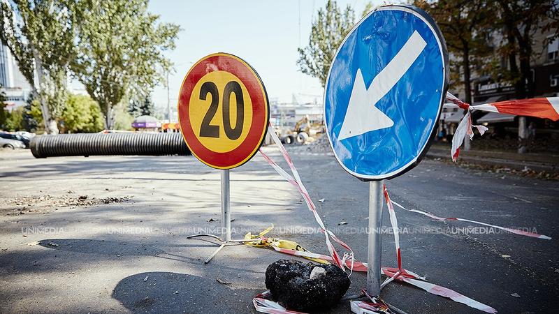 Atenție, șoferi! Restricții de circulație pe str. Doina din capitală: Traficul rutier va fi suspendat temporar astăzi