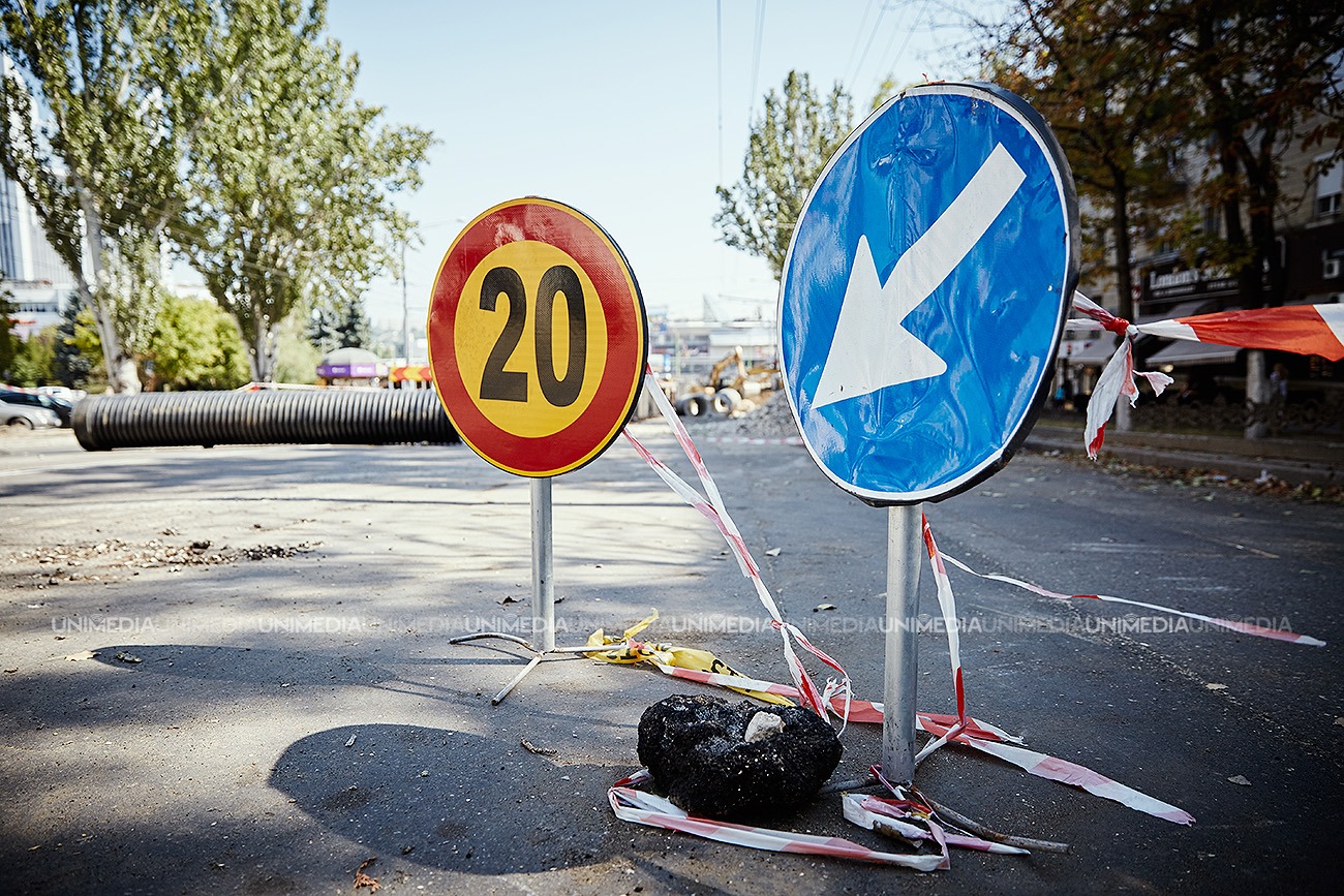 Atenție, șoferi! Trafic suspendat pe un tronson de pe buleva