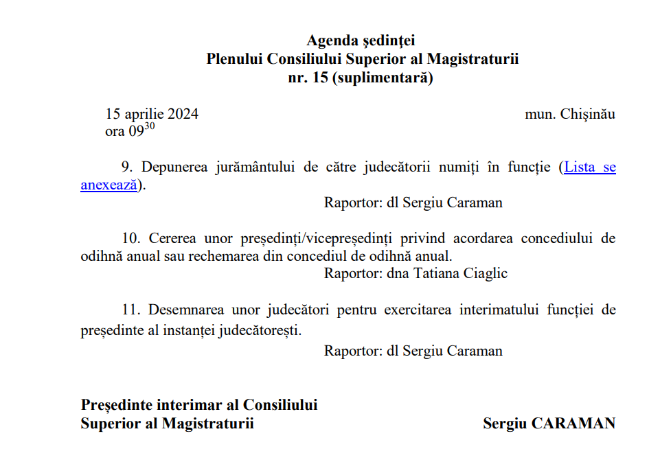 Şedinţă la CSM: Doi judecători au depus jurământul - VIDEO 2 195c6c0ee249fa1051e937ee449c3efe8e2ec2b874ddf3d243ad638abc4c65d0