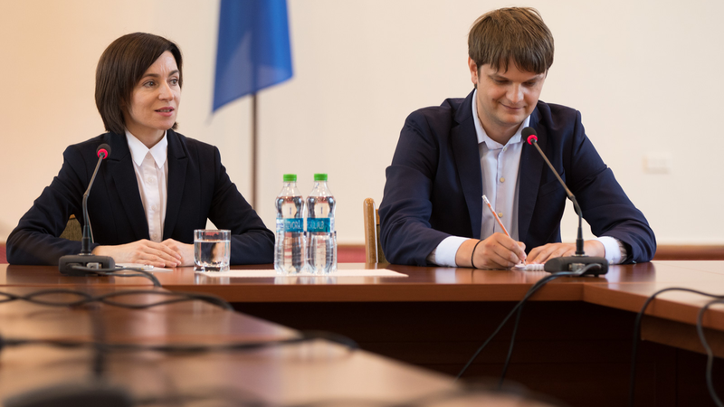 (foto) Andrei Spînu, absent la inaugurarea Maiei Sandu: Unde a fost surprins fostul ministru al Infrastructurii, în timpul ceremoniei de la Palatul Republicii