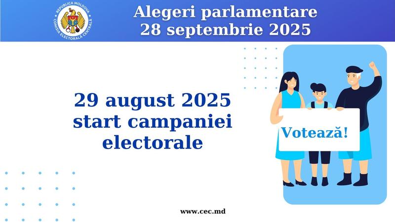 Start campanie electorală pentru parlamentarele din 28 septembrie: Legislația interzice candidaților să utilizeze resurse administrative. Concertele și concursurile, tabu