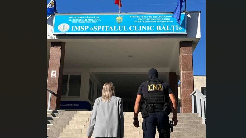 Contracte trucate de 4 milioane și „comision” de 50 000 de lei: CNA, cu detalii pe descinderile cu rețineri de la Spitalul Clinic Bălți