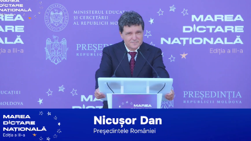 Președintele României, Nicușor Dan, prezent la Marea Dictare Națională: „Nu ar fi rău să copiem și noi acest eveniment”
