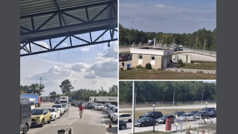 Calvar pentru călători: Trafic intens la vama Sculeni, pe ambele sensuri