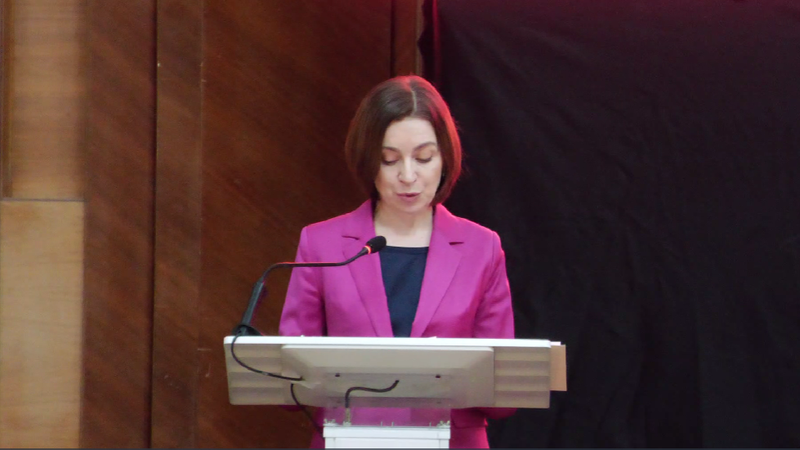 (foto) Maia Sandu, prezentă la Adunarea Generală a judecătorilor: „Fiecare soluție pronunțată cu integritate apropie RM de UE”