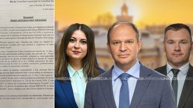 „Nu au fost respectate condițiile legii”. PAS a depus denunț la CNA pe numirea viceprimarilor de Chișinău