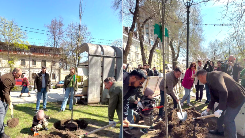 (video) „Unitatea ne reprezintă”: Ion Ceban a participat la plantarea Aleii Prieteniei în Parcul Catedralei, alături de comunitățile etnice din Moldova