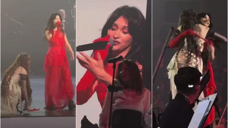 (video) Kievul a vibrat de emoție: Irina Rimes a cântat alături de Jerry Heil hitul „Hora”, apoi a transmis un mesaj emoționant ucrainenilor: „Mи вас відчуваємо!”