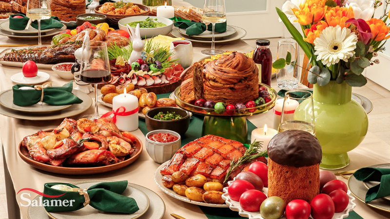 Masa de Paște acasă, ca la restaurant: Idei de rețete gata în doar 45 de minute