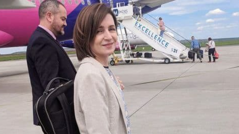 Maia Sandu, din nou peste hotare: Șefa statului pleacă, mâine, în Irlanda, într-o vizită de lucru