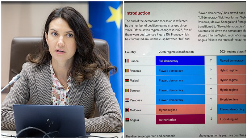 Moldova a coborât de la „democrație defectuoasă” la „regim hibrid” în Indexul The Economist. Stamate: Dacă tot strigi hibrid la tot pasul, devii așa