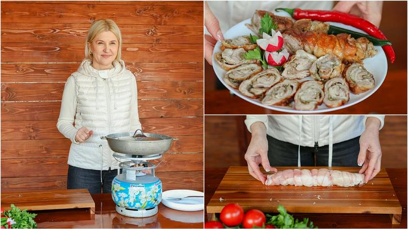 (video) Rulou de miel pentru masa de Paște. Irina Vlah: În aceste zile luminoase, gătesc pentru familie și prieteni