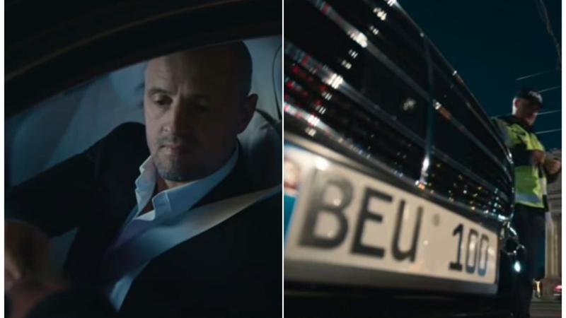 (video) Pavel Stratan, „oprit și testat la Drager” de polițiști, în PMAN, apoi lăsat fără numere de înmatriculare: „BEU 0”