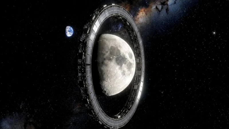 Japonia vrea să construiască un inel solar în jurul Lunii. Va furniza energie curată inepuizabilă Pământului