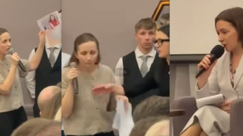 (video) „Nu era cazul să-mi închideți gura”. Incident la întâlnirea Maiei Sandu cu diaspora din Irlanda: O femeie acuză ca a fost cenzurată și intimidată, dupa ce a întrebat de cazul Vartic