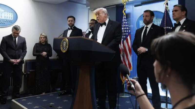 (video) Focuri de armă la dineul corespondenţilor de la Casa Albă: Donald şi Melania Trump au fost evacuaţi