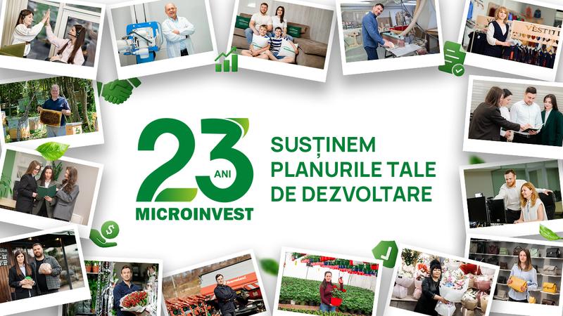 Microinvest – de 23 de ani susținem planurile tale de dezvoltare