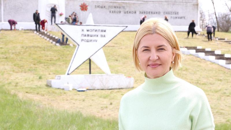 (video) Irina Vlah: În toată Moldova, înainte de Ziua Victoriei, oamenii implicați și responsabili îngrijesc monumentele dedicate celui de-al Doilea Război Mondial
