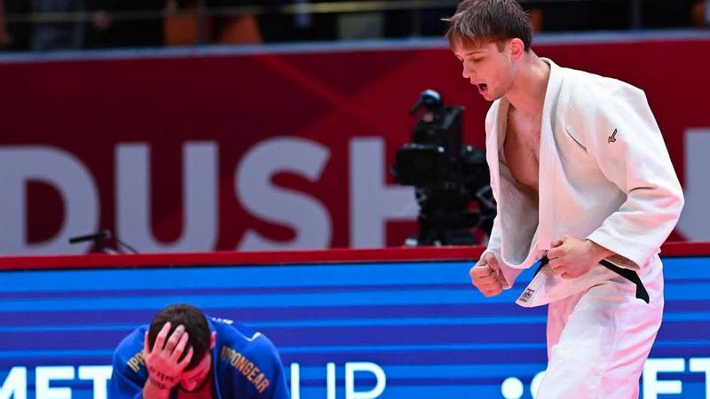 (foto) „A luptat cu sportivi de top din întreaga lume și nu a cedat.” Poliția de Frontieră, mesaj pentru Mihail Latîșev, după ce a luat bronzul la Grand Slam