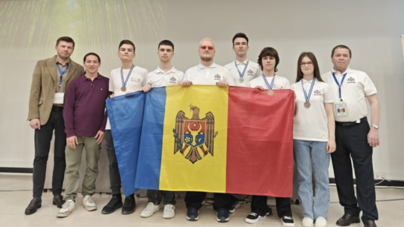 Argint și bronz pentru Moldova: Patru elevi au cucerit medalii la Olimpiada Balcanică de Matematică