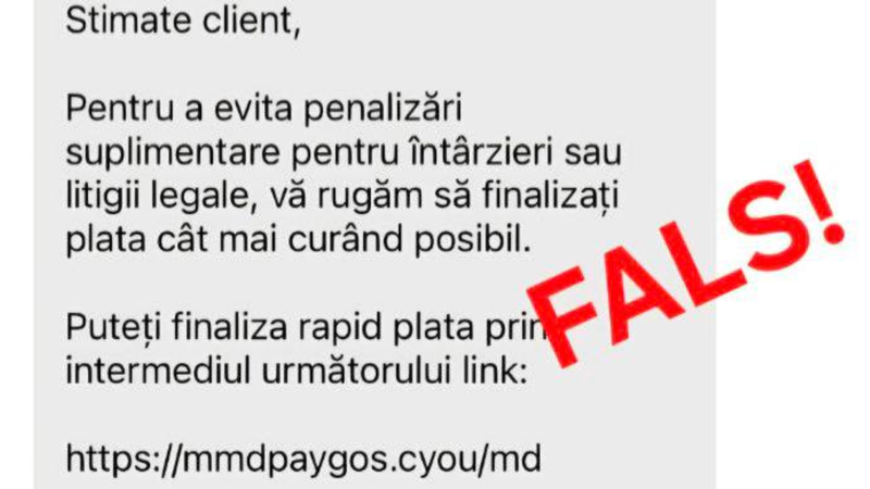 „Nu accesați linkurile primite!” Cetățenii, avertizați despre o nouă tentativă de fraudă cu amenzi și penalizări inventate. Recomandările Poliție