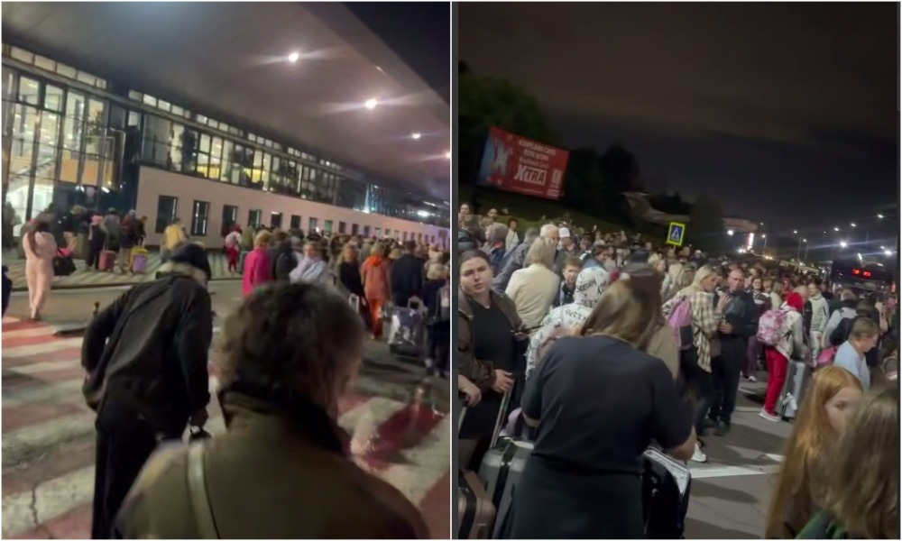 (video) Noapte tensionată la Aeroport: Călătorii și angajații, evacuați, după două alerte cu bombă