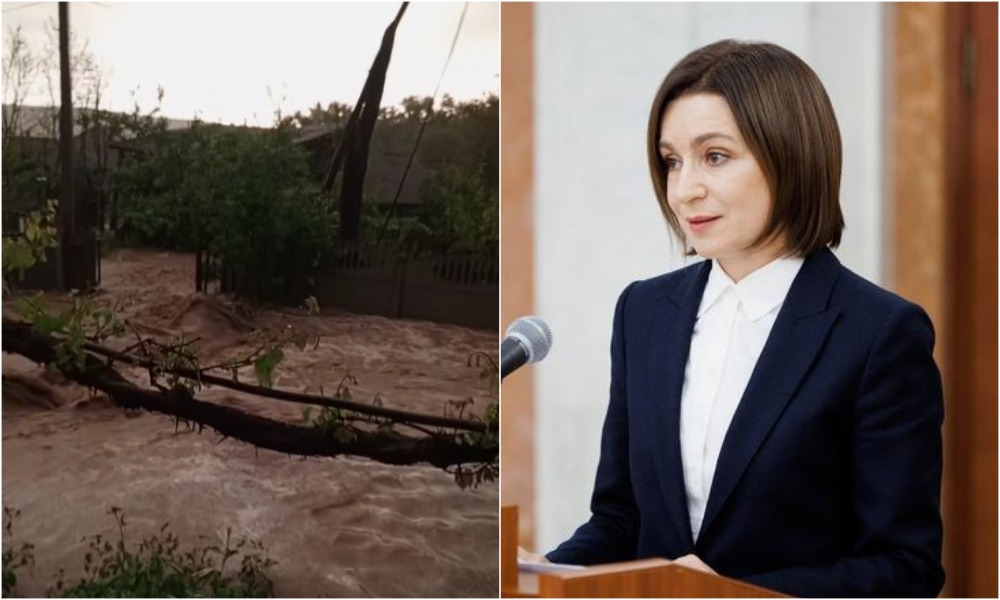 Maia Sandu cere Guvernului să evalueze urgent pagubele după furtunile care au afectat zeci de localități: „Situația rămâne complicată”