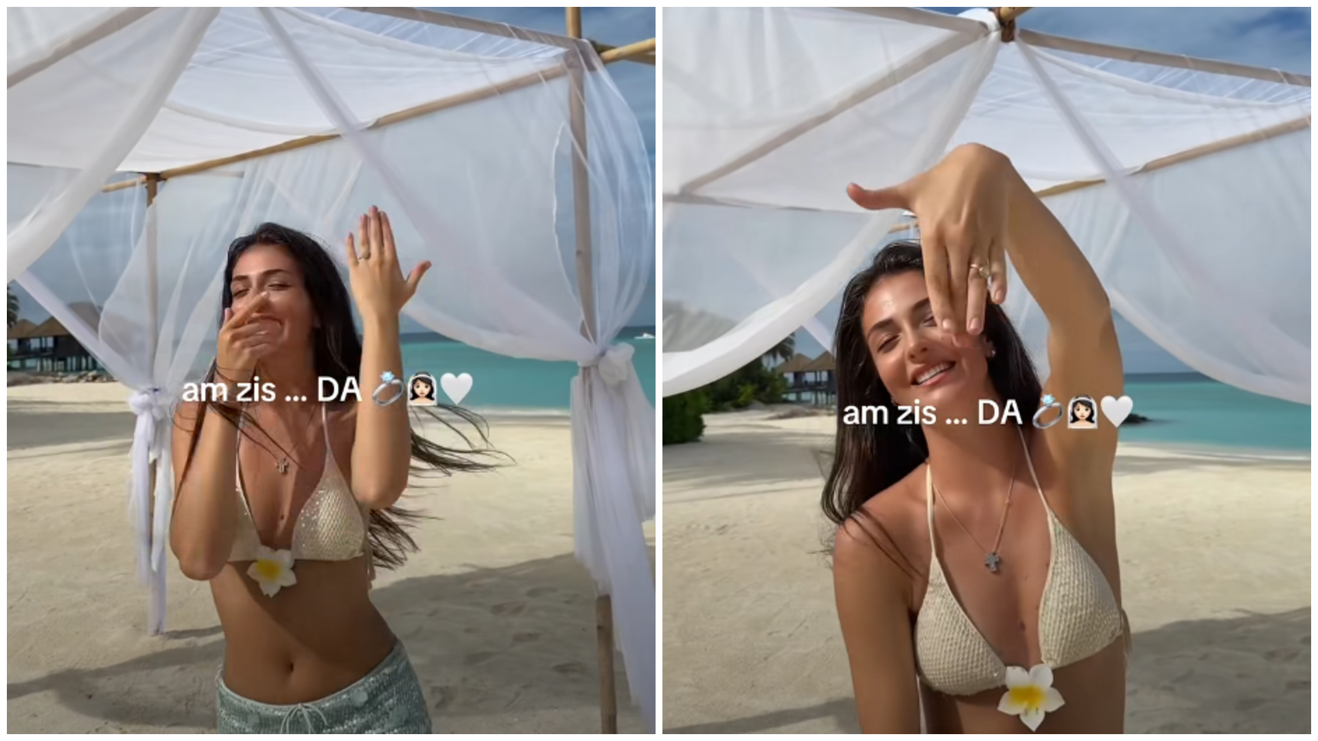 (video) „Am spus DA!” Sarcasm și ironie la clipul video în care Andreea Bostanica își anunță logodna: „Și-a cumpărat singură inel?”