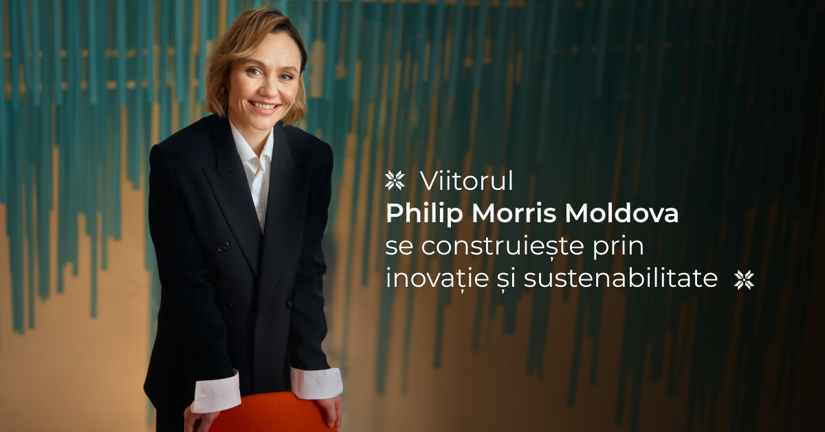 Elena Naumenko: Viitorul Philip Morris Moldova se construiește prin inovație și sustenabilitate