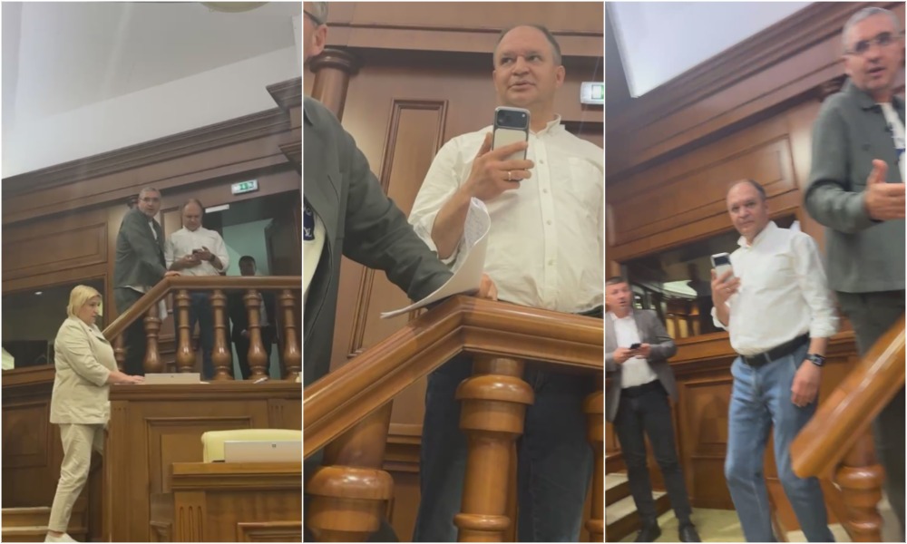 (video) „Valea, la Primărie! Ce cauți aici pe timp de lucru?” Ceban, provocat de Grădinaru când a intrat în sala Parlamentului: Ocupă-te de drumuri!