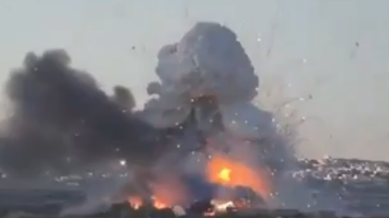 Explozii în lanţ, în Malta. O fabrică de artificii a sărit în aer