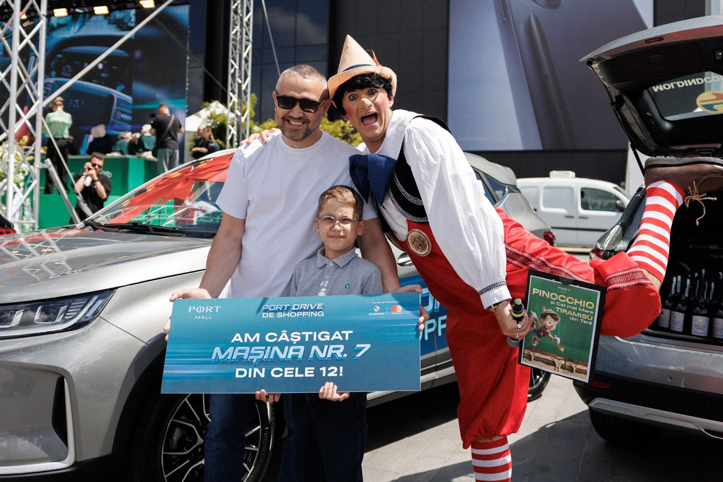 O nouă promisiune îndeplinită: PORT MALL a oferit cea de-a șaptea mașină în cadrul campaniei PORT Drive de Shopping