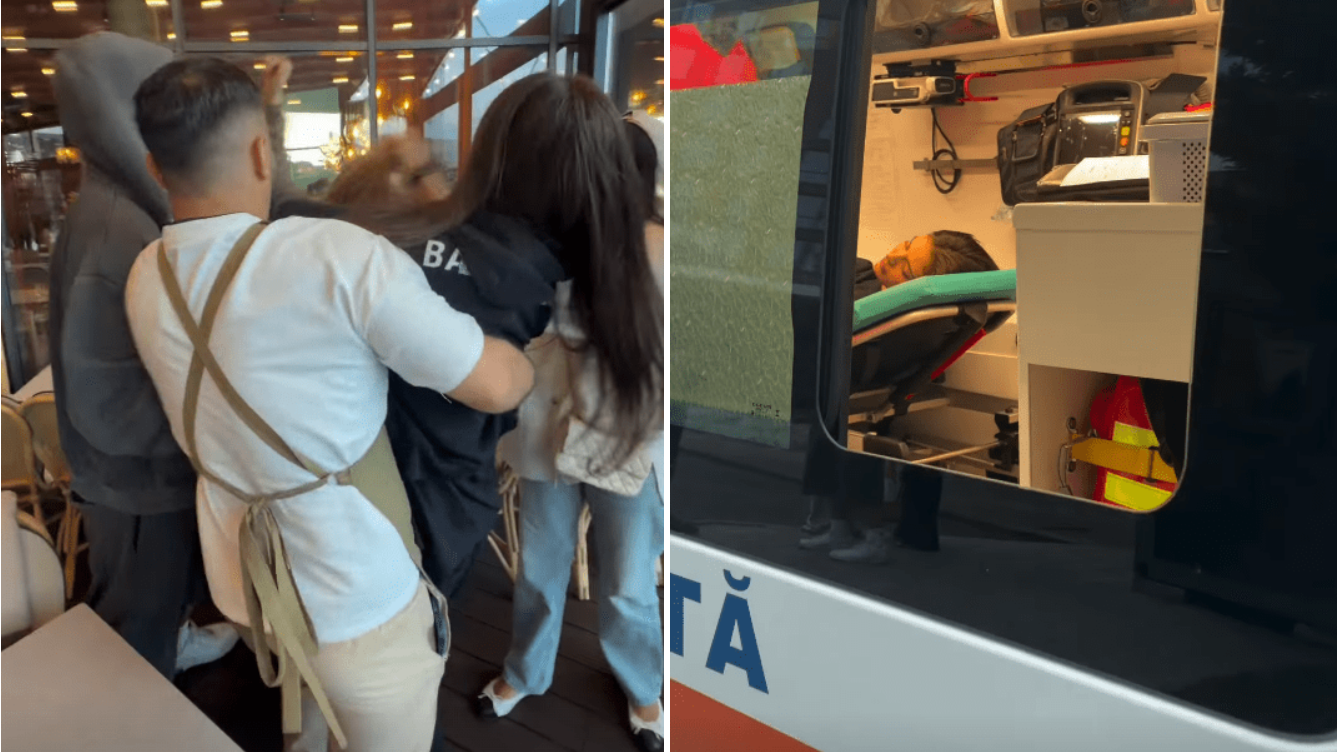 (video) „Te-ai liniștit, s*ka!” Andreea Bostanica și surorile Beregoi, încaierare cu pumni într-un local din capitală. Poliția și ambulanța au intervenit