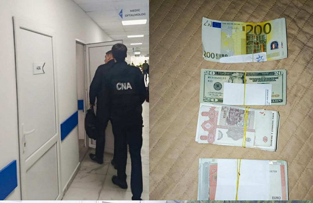Percheziții la un spital din Edineț: Un medic oftalmolog, suspectat că lua bani de la tineri pentru a-i declara „inapți pentru armată”