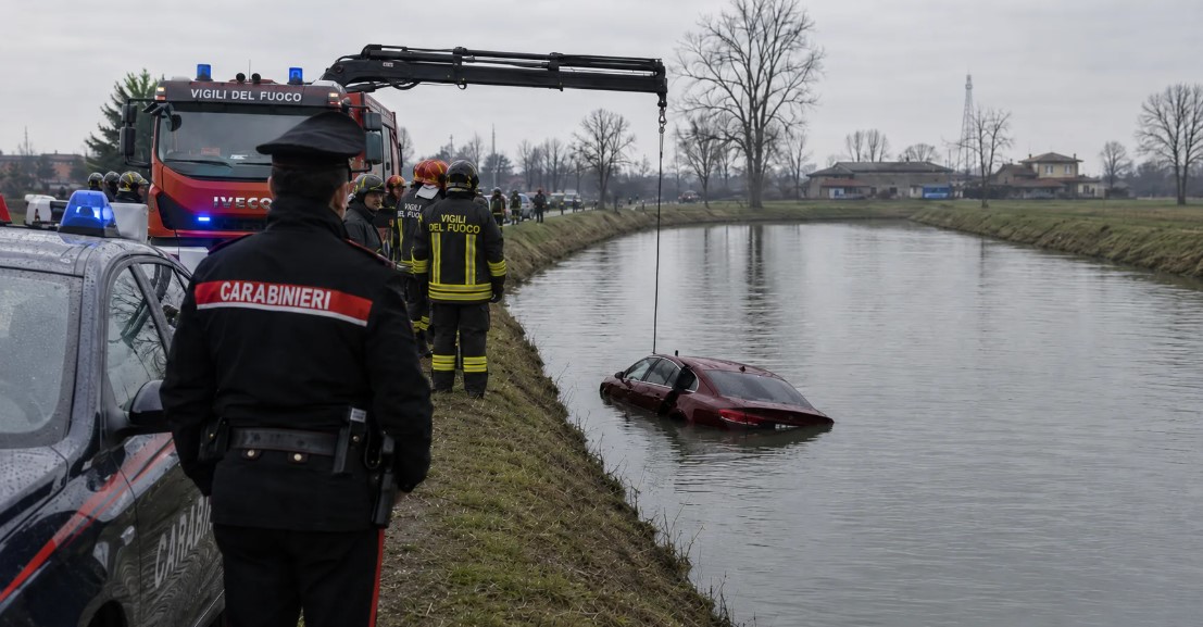 Un moldovean, găsit fără viață într-o mașină scufundată în Italia: Autoturismul fusese furat cu o noapte înainte de tragedie