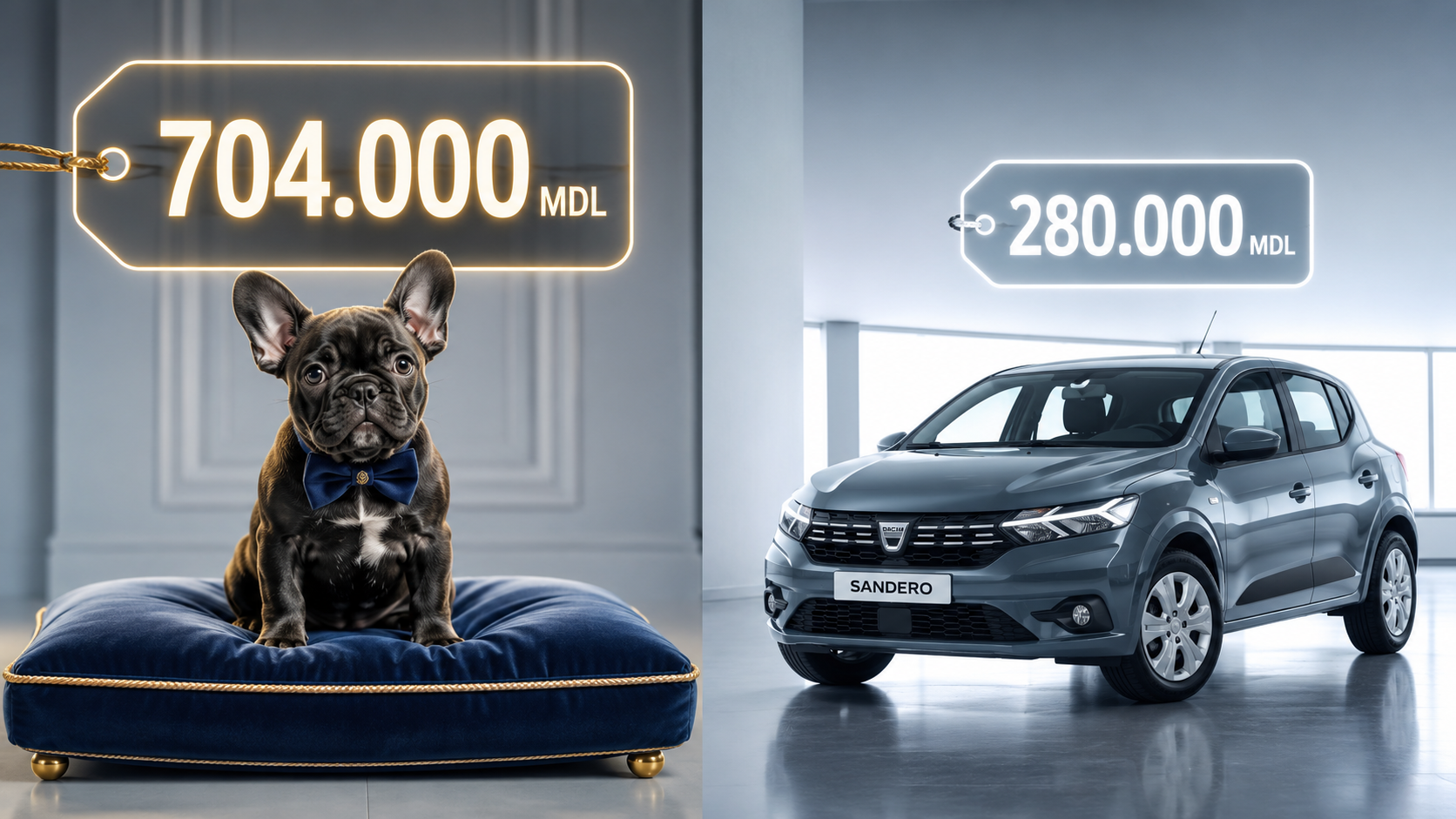 Întreținerea unui câine de talie micro costă mai mult decât 