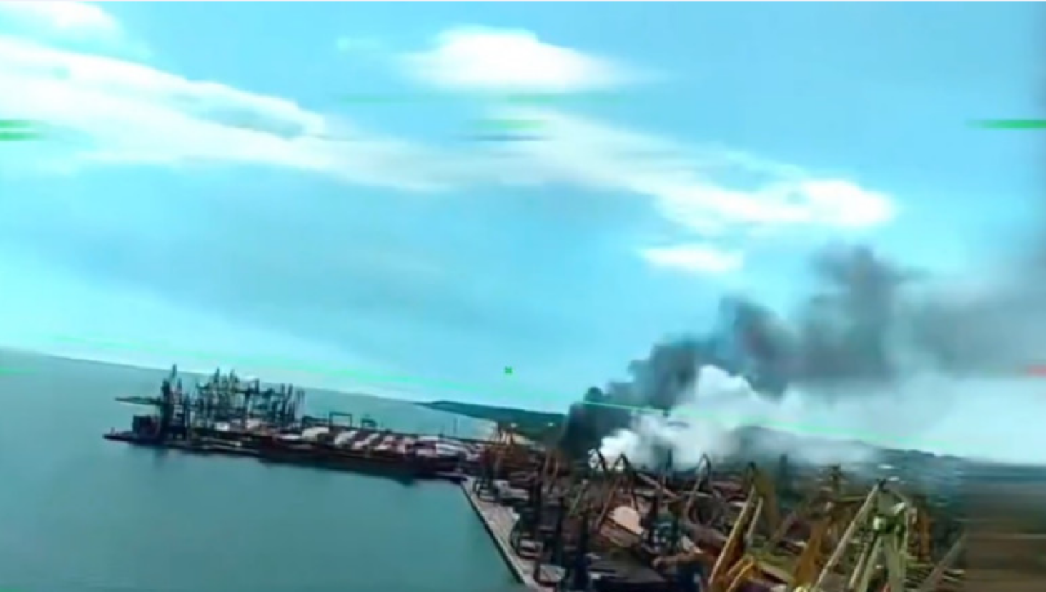 (video) Ucraina anunță că a paralizat un port strategic folo