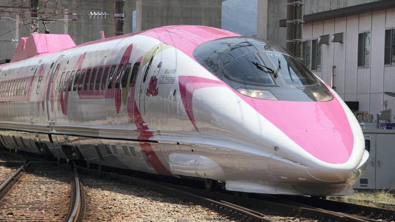Un Tren Hello Kitty De Mare Viteză Va Circula In Japonia Imagini