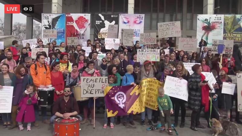 Video La Chișinău Are Loc Marșul Solidarității De 8 Martie